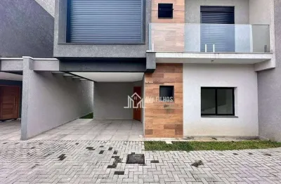 Sobrado com 3 dormitórios à venda, 123 m² por r$ 890.000,00 - uberaba - curitiba/pr