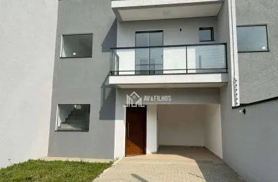 Sobrado com 3 dormitórios à venda, 119 m² por r$ 695.000,00 - vila varginha - pinhais/pr