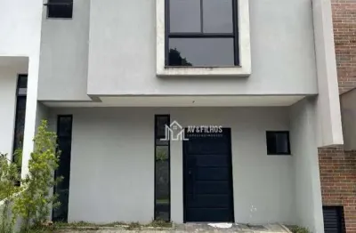 Sobrado novo em condomínio fechado no santa candida