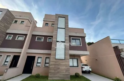 Sobrado com 3 dormitórios à venda, 122 m² por r$ 949.000,00 - uberaba - curitiba/pr