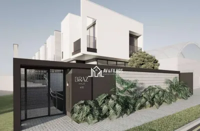 Sobrados com 3 dormitórios à venda, 162,48m² à 199,15m² a partir de r$ 999.000 - são braz - curitiba/pr