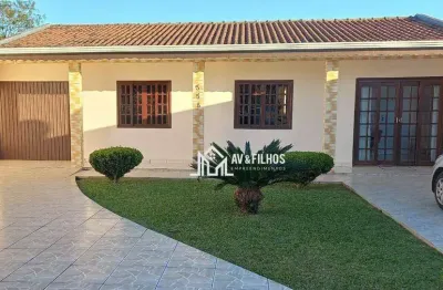 Casa com 2 dormitórios à venda, 140 m² por r$ 450.000 - vista alegre - quitandinha/pr