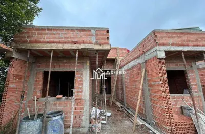 Casa com 3 dormitórios à venda, 72 m² por r$ 480.000,00 - jardim dona joaquina ii - pinhais/pr