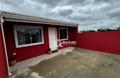 Casa com 2 dormitórios à venda com terreno grande, 57 m² por R$ 279.900 - Vila Santa Maria - Piraquara/PR