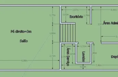 Ponto comercial para alugar no centro, guaratinguetá , 90 m2 por r$ 3.000