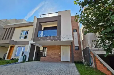 Casa em condomínio fechado com 3 quartos à venda na rua irma schreiner maran, 475, santa cândida, curitiba, 161 m2 por r$ 1.099.900