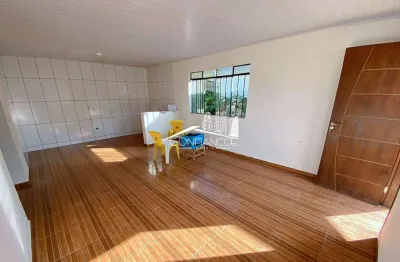 Casa com 2 quartos para alugar na rua frei beda de gavello, 1700, tranqueira, almirante tamandaré, 50 m2 por r$ 750
