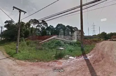 Terreno à venda na rua carmelina cavassin, 100, abranches, curitiba, 1012 m2 por r$ 650.000