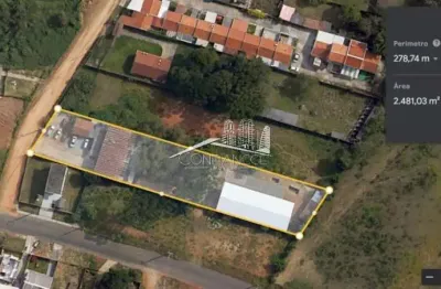 Terreno à venda na rua ângelo tognato, 100, paloma, colombo, 2481 m2 por r$ 1.000.000