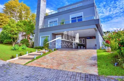 Casa em condomínio fechado com 4 quartos à venda na avenida pineville, 436, pineville, pinhais, 370 m2 por r$ 2.690.000