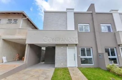 Casa em condomínio fechado com 3 quartos à venda na rua joão dembinski, 515, cidade industrial, curitiba, 130 m2 por r$ 1.290.000