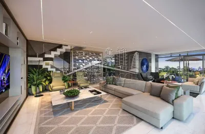 Cobertura com 3 quartos à venda na avenida munhoz da rocha, 1283, cabral, curitiba, 235 m2 por r$ 5.348.411