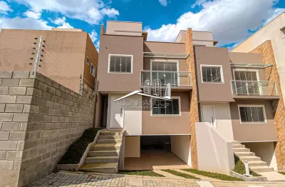 Casa em condomínio fechado com 3 quartos à venda na rua marumby, 286, campo comprido, curitiba, 94 m2 por r$ 798.000