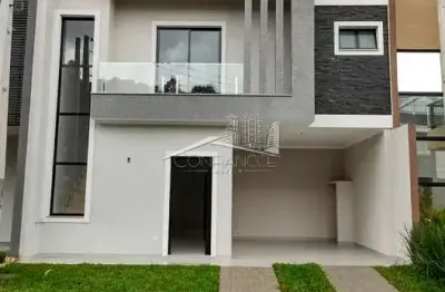 Casa em condomínio fechado com 3 quartos à venda na rua vereador ângelo burbello, 2515, umbará, curitiba, 132 m2 por r$ 830.000