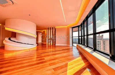 Cobertura com 4 quartos à venda na travessa doutor flávio luz, 189, cabral, curitiba, 548 m2 por r$ 4.990.000