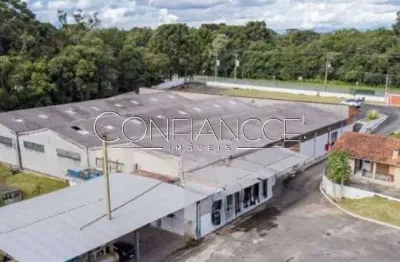 Barracão / galpão / depósito para alugar na estrada da ribeira br-476, 515, atuba, curitiba, 1600 m2 por r$ 54.000