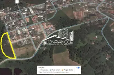 Terreno à venda na rua das rosas, 100, campina da barra, araucária, 9087 m2 por r$ 1.000.000