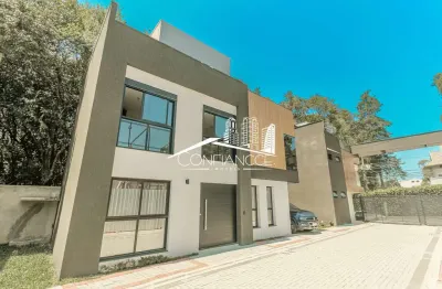 Casa em condomínio fechado com 3 quartos à venda na avenida cândido hartmann, 5118, santa felicidade, curitiba, 178 m2 por r$ 1.488.000