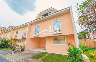Casa em condomínio fechado com 3 quartos à venda na rua arthur manoel iwersen, 1784, boqueirão, curitiba, 140 m2 por r$ 760.000