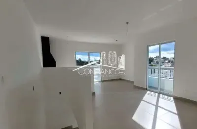 Cobertura com 2 quartos à venda na rua olegário maciel, 100, fazendinha, curitiba, 101 m2 por r$ 550.000