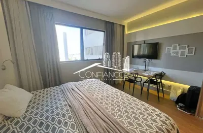 Kitnet / stúdio à venda na avenida silva jardim, 2424, batel, curitiba, 28 m2 por r$ 435.000