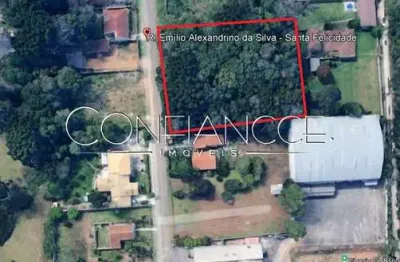 Terreno à venda na rua emílio alexandrino da silva, santa felicidade, curitiba, 3029 m2 por r$ 2.300.000