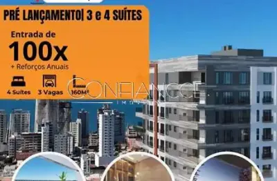 Apartamento com 4 quartos à venda na rua joão soares, balneário perequê, porto belo, 160 m2 por r$ 800.000