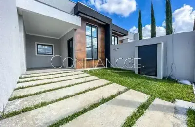 Casa com 3 quartos à venda na rua francisco toczek, 100, afonso pena, são josé dos pinhais, 101 m2 por r$ 699.000