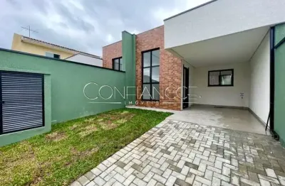 Casa com 3 quartos à venda na rua afonso de lima, 100, parque da fonte, são josé dos pinhais, 93 m2 por r$ 629.000
