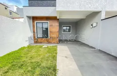 Casa com 3 quartos à venda na rua deputado arnaldo faivro busato, 100, afonso pena, são josé dos pinhais, 93 m2 por r$ 580.000