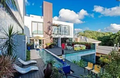 Casa com 3 quartos para alugar na rua doutor ney leprevost, santo inácio, curitiba, 233 m2 por r$ 23.000