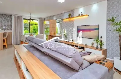 Casa com 3 quartos à venda na rua desembargador alcebíades de almeida faria, jardim social, curitiba, 202 m2 por r$ 1.490.000