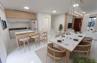 Casa com 3 quartos à venda na rua francisco alves ferreira, 640, vila itaqui, campo largo, 111 m2 por r$ 590.000