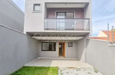 Casa com 3 quartos à venda na rua paula prevedello gusso, 100, boa vista, curitiba, 112 m2 por r$ 640.000