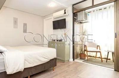 Apartamento com 1 quarto à venda na rua xv de novembro, 2050, alto da rua xv, curitiba, 27 m2 por r$ 240.000