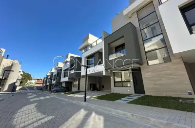 Casa em condomínio fechado com 3 quartos à venda na rua joão azolin, santa felicidade, curitiba, 169 m2 por r$ 1.462.405