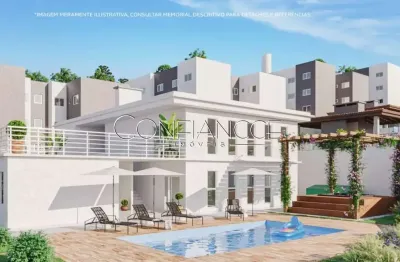 Apartamento com 2 quartos à venda na rua dois, 3715, jardim tatiana, almirante tamandaré, 46 m2 por r$ 250.000