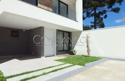 Casa em condomínio fechado com 3 quartos à venda na rua marechal lott, 100, santa felicidade, curitiba, 114 m2 por r$ 785.000