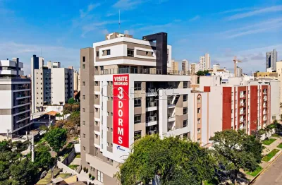Apartamento com 3 quartos à venda na rua moyses marcondes, 53, juvevê, curitiba, 105 m2 por r$ 1.650.000