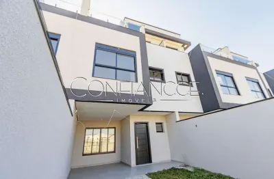 Casa em condomínio fechado com 3 quartos à venda na rua cuiabá, 1509, cajuru, curitiba, 136 m2 por r$ 870.000