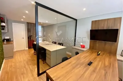 Sala comercial para alugar na rua zeila moura dos santos, 101, cristo rei, curitiba, 34 m2 por r$ 2.500