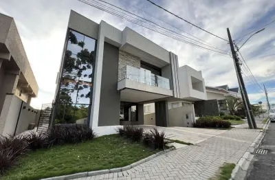 Casa em condomínio fechado com 3 quartos à venda na rua uberlândia, 359, abranches, curitiba, 1311 m2 por r$ 3.000.000