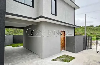 Casa com 2 quartos à venda na rua professora ivette rocha krüger, cidade industrial, curitiba, 60 m2 por r$ 360.000