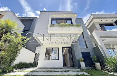 Casa em condomínio fechado com 3 quartos para alugar na rua irma schreiner maran, 475, santa cândida, curitiba, 146 m2 por r$ 7.900