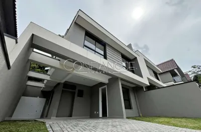 Casa em condomínio fechado com 3 quartos à venda na rua josé bajerski, 1020, abranches, curitiba, 124 m2 por r$ 860.000