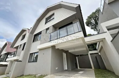 Casa em condomínio fechado com 3 quartos à venda na rua josé bajerski, 1020, abranches, curitiba, 146 m2 por r$ 850.000