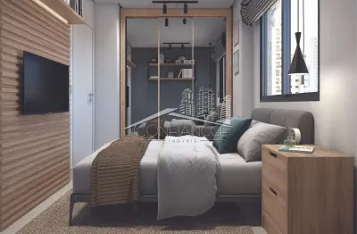 Apartamento com 2 quartos à venda na rua tibagi, 720, centro, curitiba, 34 m2 por r$ 356.497