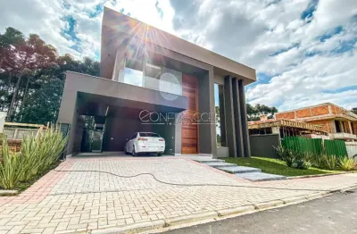 Casa em condomínio fechado com 4 quartos à venda na avenida cândido hartmann, 10, santa felicidade, curitiba, 306 m2 por r$ 3.924.682