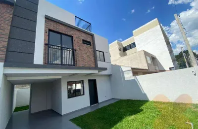 Sobrado à venda, 132 m² por r$ 695.000,00 - afonso pena - são josé dos pinhais/pr