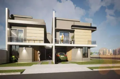 Sobrado com 3 dormitórios à venda, 67 m² por r$ 465.000,00 - cidade industrial - curitiba/pr